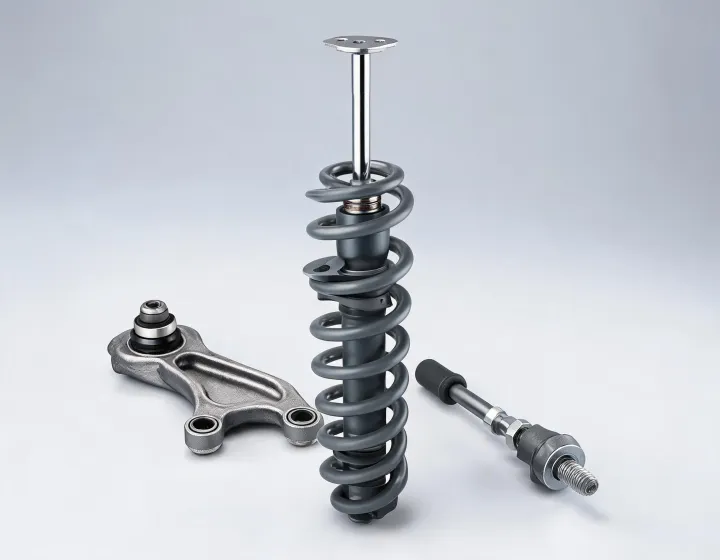 Mando suspension and steering assembly lookup scene