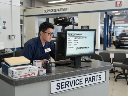 Dealer service departments